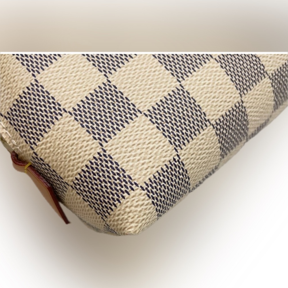 Louis Vuitton Damier Azur Pochette - Cosmetic Pouch with Dust bag - Picture 8 of 15